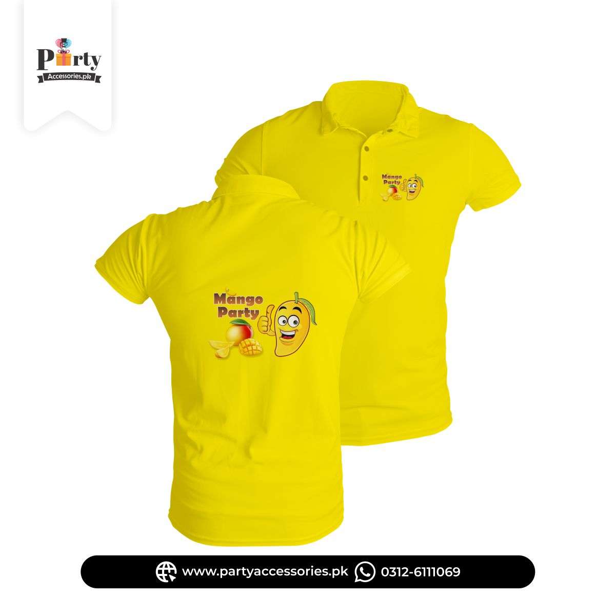 Mango party polo shirt