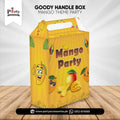Mango Theme Favor Boxes | Personalized Handle Goody Boxes for Parties 