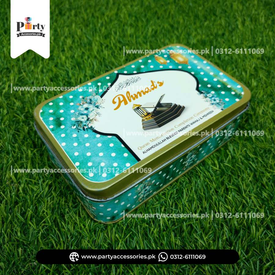 Ameen Mubarak Customized Tin Boxes