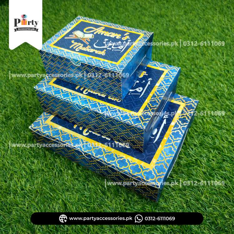 Ameen Mubarak Boxes | Ameen Mubarak Sweet Boxes 