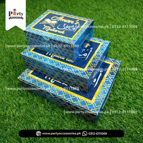 Ameen Mubarak Boxes | Ameen Mubarak Sweet Boxes 