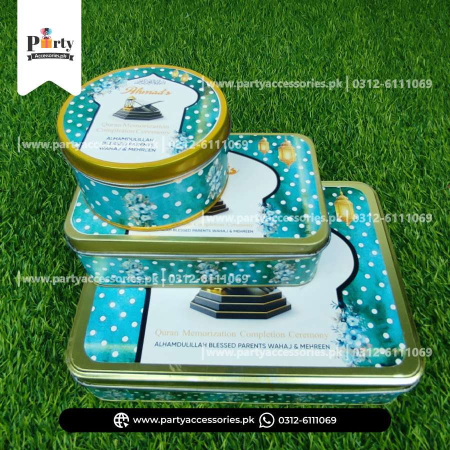 Ameen Mubarak Customized Sweat Boxes
