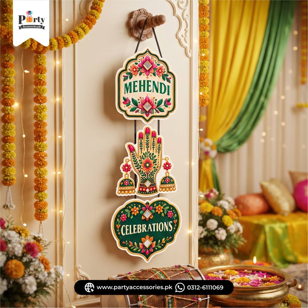 Mehendi Celebration Hanging Decoration