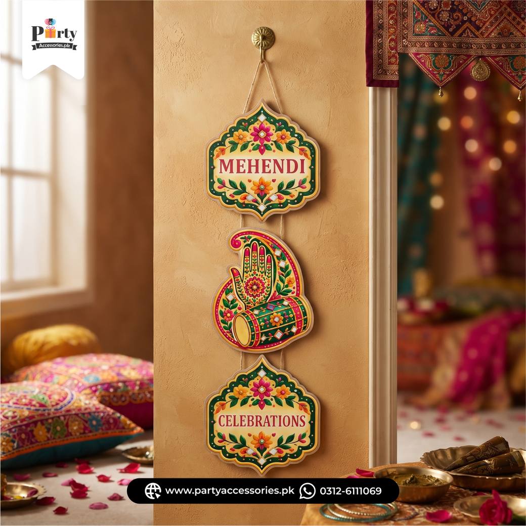 Mehendi Party Door & Wall Hanging Decoration
