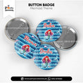 Mermaid Theme Customized Button Badges for Birthday Party Decoration
