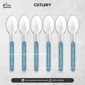 Mermaid Theme Customized Disposable Spoons for Party Table Decoration