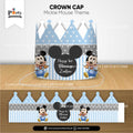 Mickey Mouse Theme Customized Crown Cap for the Birthday Boy