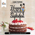 Mickey Mouse Theme Customized Wooden Cake Topper for Cake Decoration
