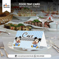 Mickey Mouse Theme Customized Tent Cards for Birthday Table Decoration
