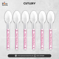 Minnie Mouse Theme Customized Disposable Spoons for Party Table Decoration