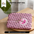 Minnie mouse theme gift wrapping sheet 