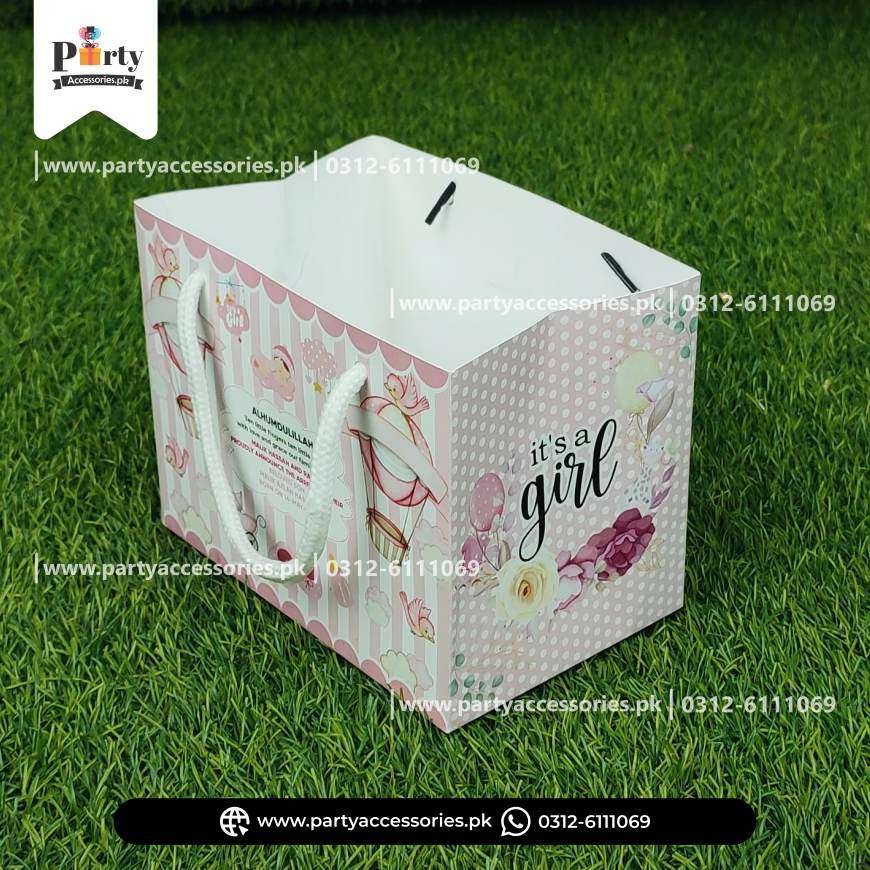 Baby Announcement Distribution Bags