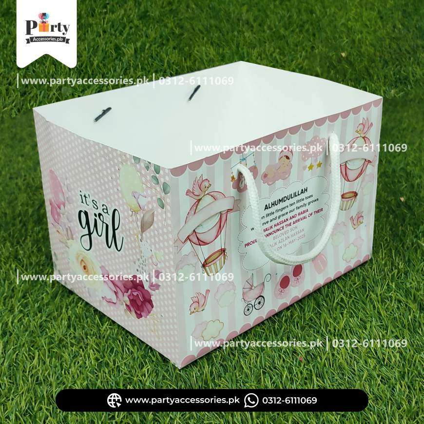 It's a Girl Favor Bags