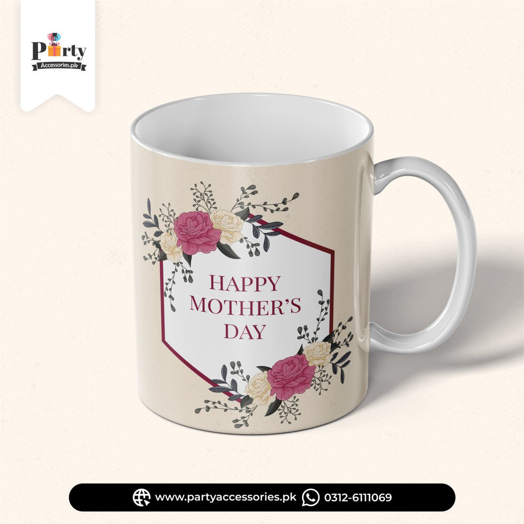 Happy Mother's Day Printed Mugs for Mom Gift | Mother's Day Celebration