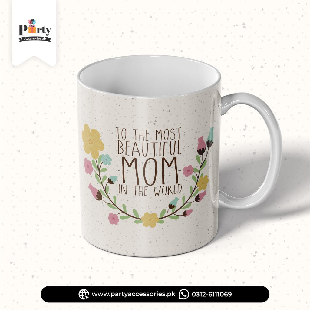 Happy Mother's Day Printed Mugs for Mom Gift | Mother's Day Celebration