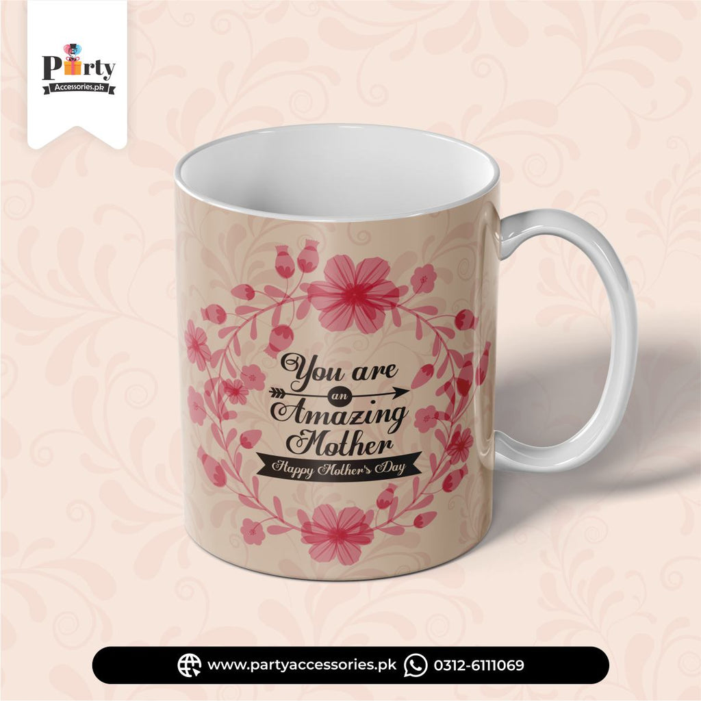 Happy Mother's Day Printed Mugs for Mom Gift | Mother's Day Celebration