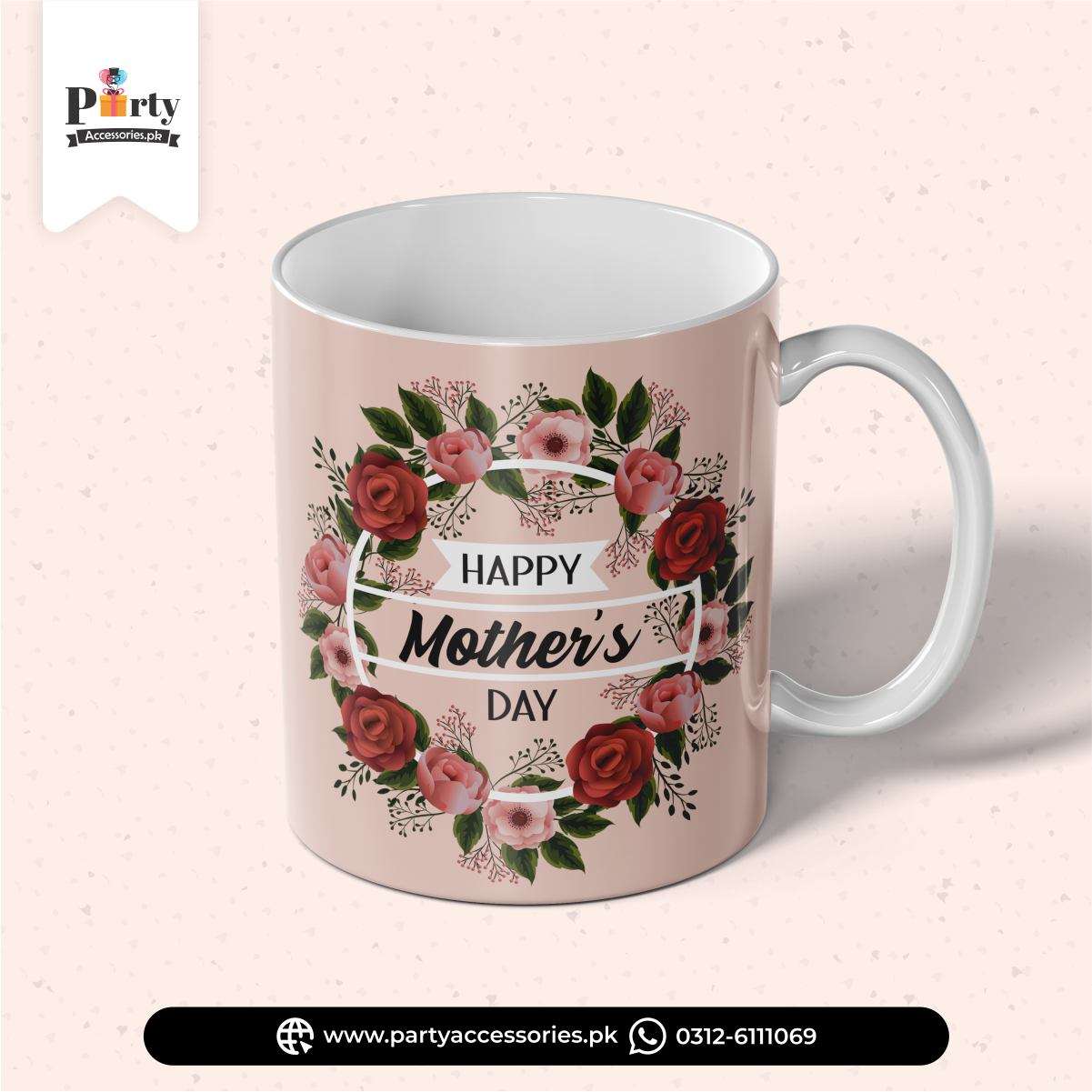 Happy Mother's Day Printed Mugs for Mom Gift | Mother's Day Celebration