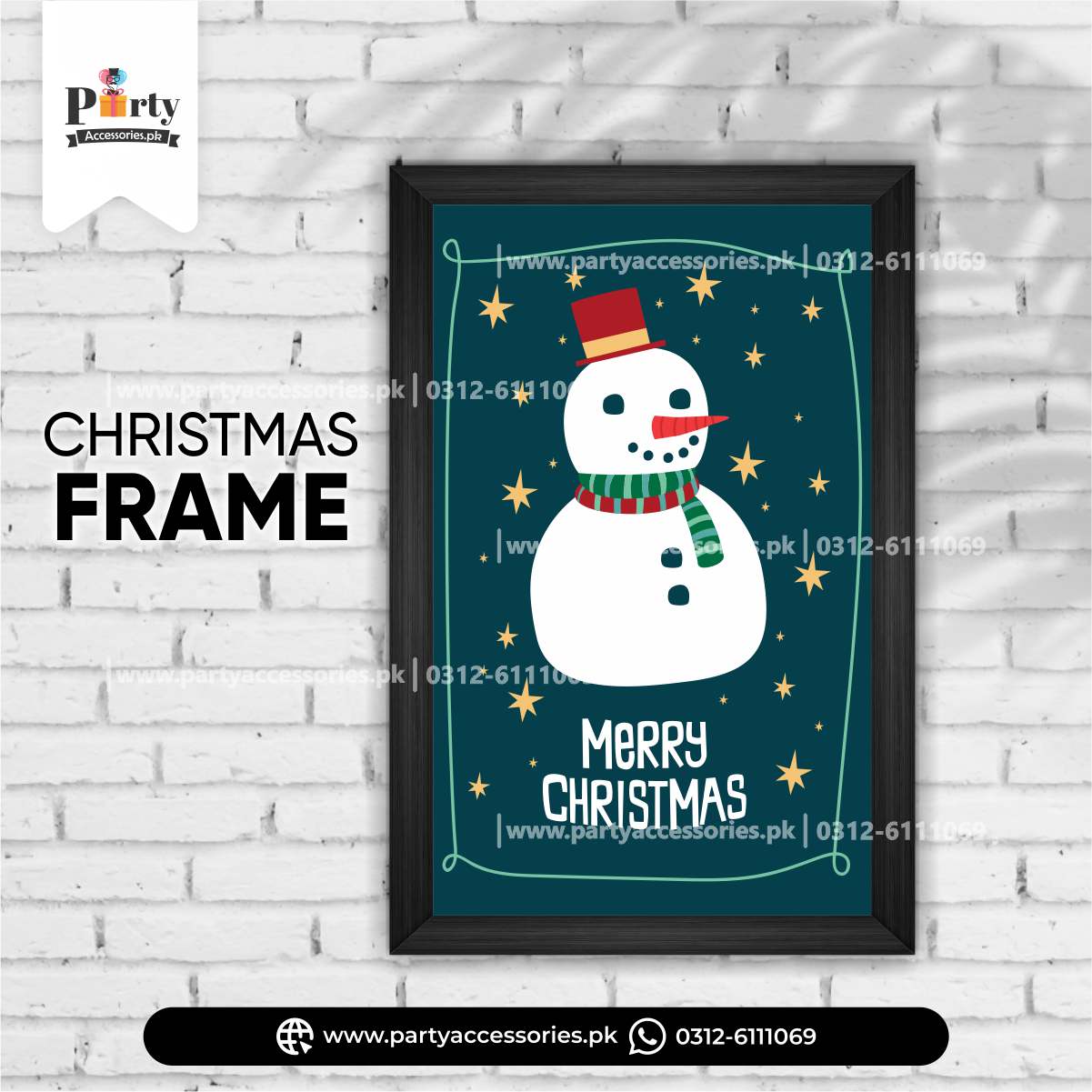 Christmas Wall Hanging Frame