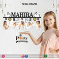 Swan theme party Customized Wall NAME frame