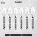 Panda Boy Theme Customized Disposable Cutlery Spoons for Party Table Decoration 