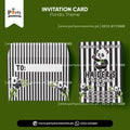 Panda Boy Theme Customized Invitation Cards Birthday Party Invitations