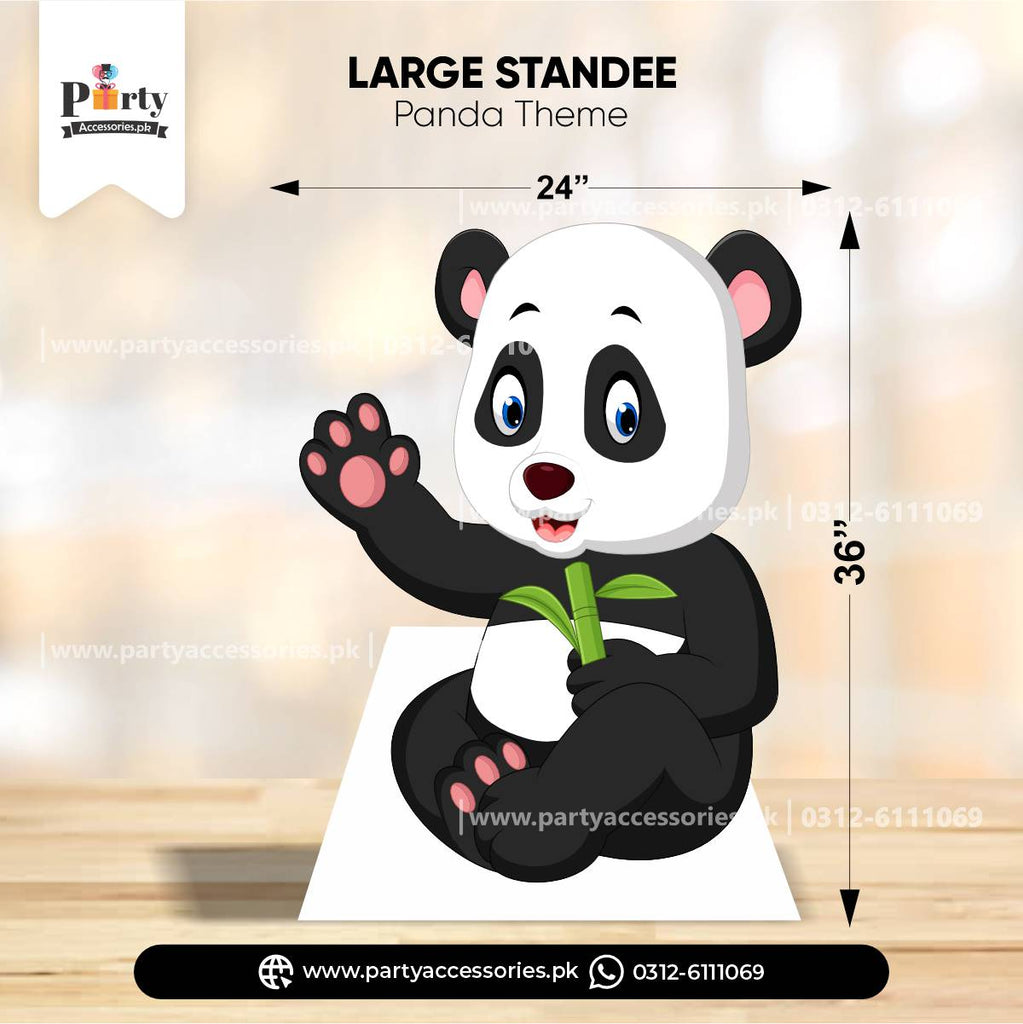 Panda Standing Character Cutouts for Birthday Party Decoration
