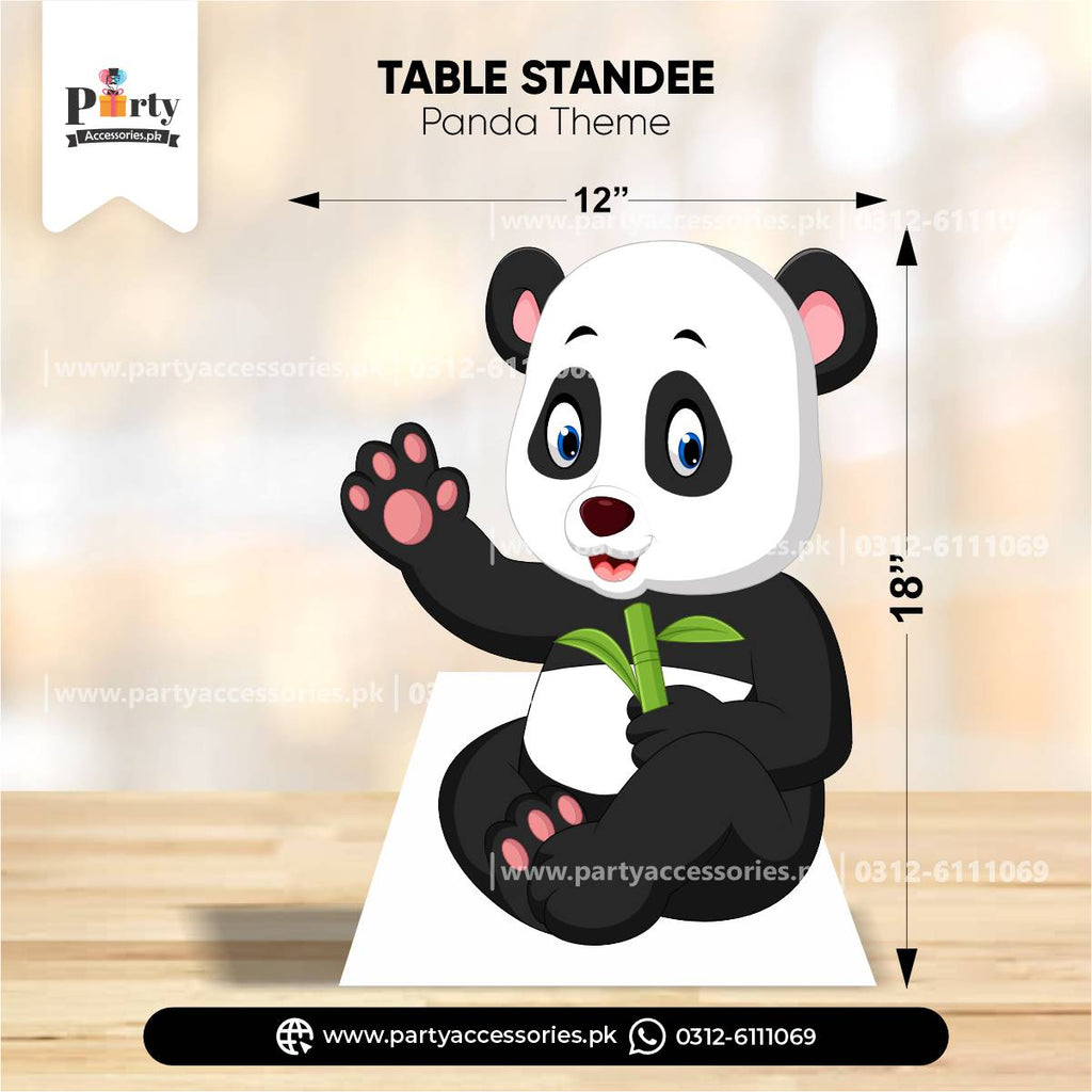Panda Standing Cutouts for Birthday Party Decoration
