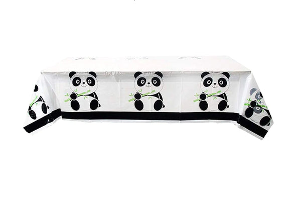 Panda Birthday theme table top sheet decoration