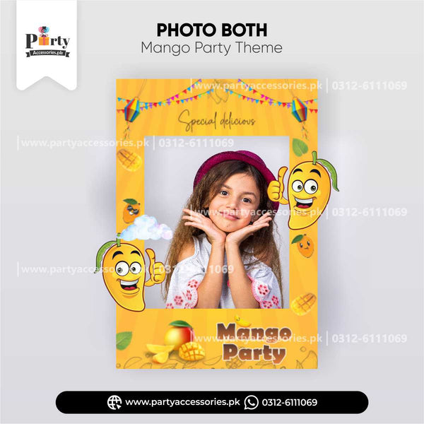 Customized Mango Theme Photo Booth /  Selfie Frame