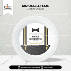 with plates