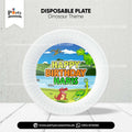 dinosaur theme customized paper plates 