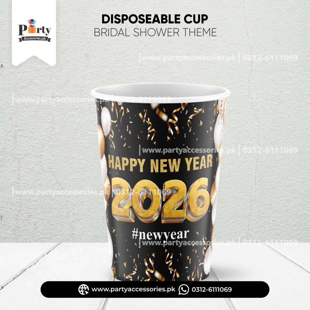 NEW YEAR PARTY CUSTOMIZED CUPS 
