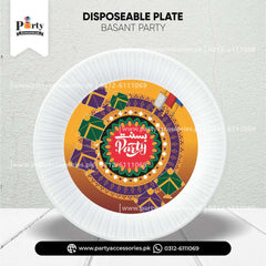 With plates