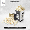 Groom shower to be popcorn boxes for table decoration 