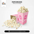 Welcome baby decoration ideas | Customized Popcorn holders in pink