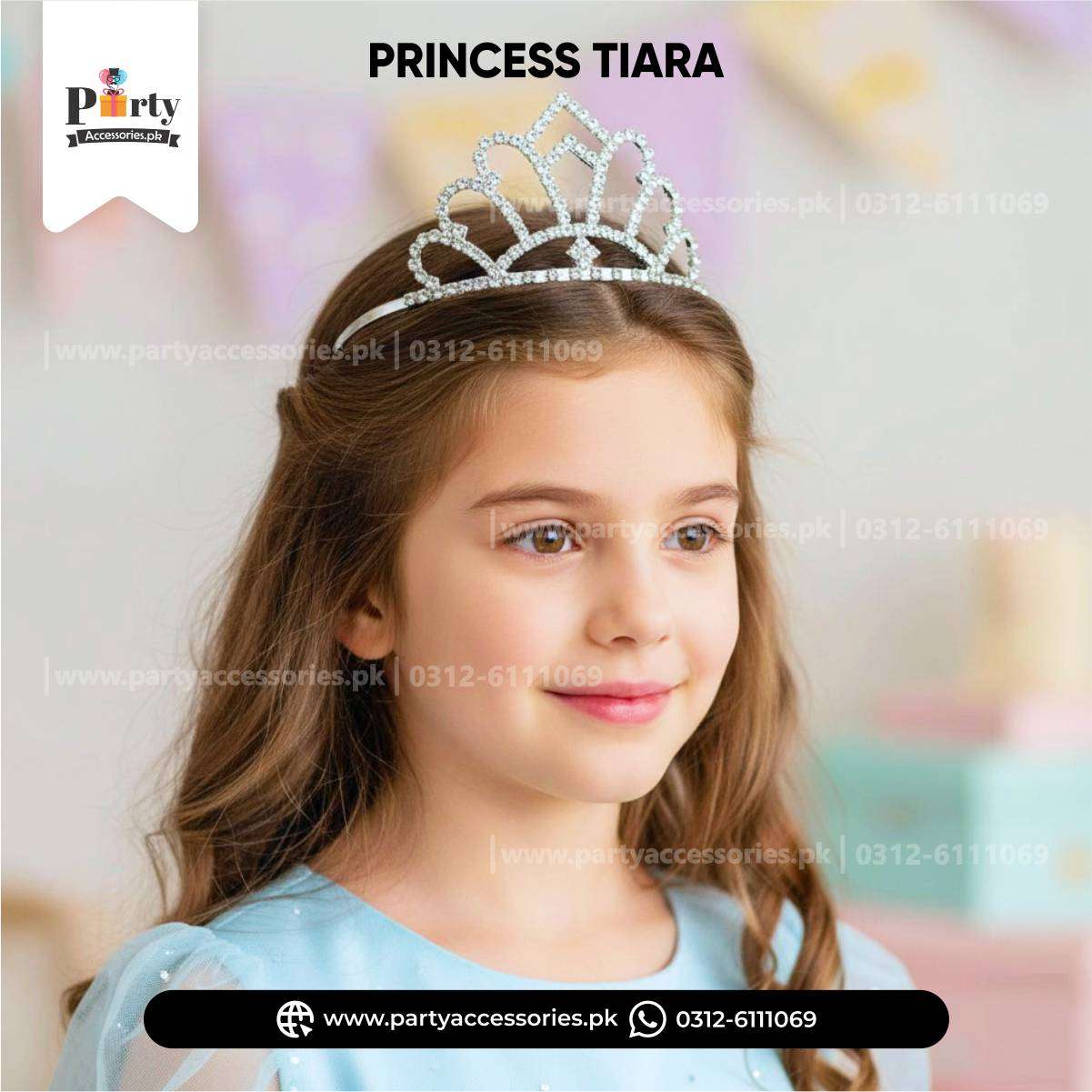 Princess Tiara – Elegant Crown for Girls