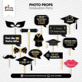 graduation party photobooth props 
