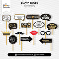 happy anniversary customized propset 