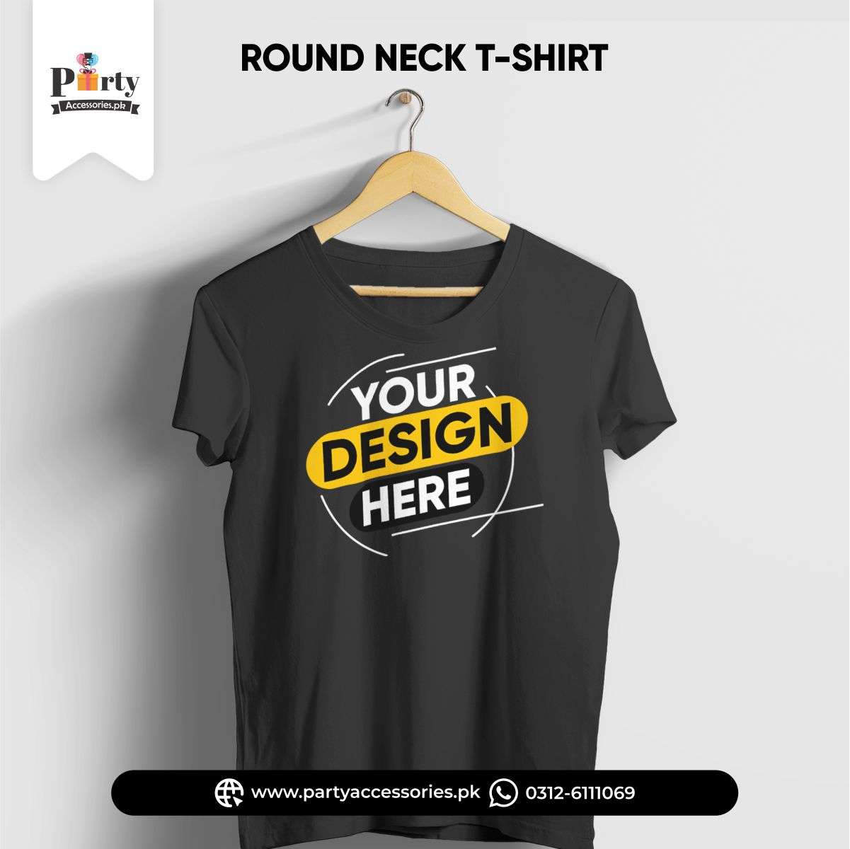 Personalized Round Neck T-Shirts: Customized Printed T-Shirts