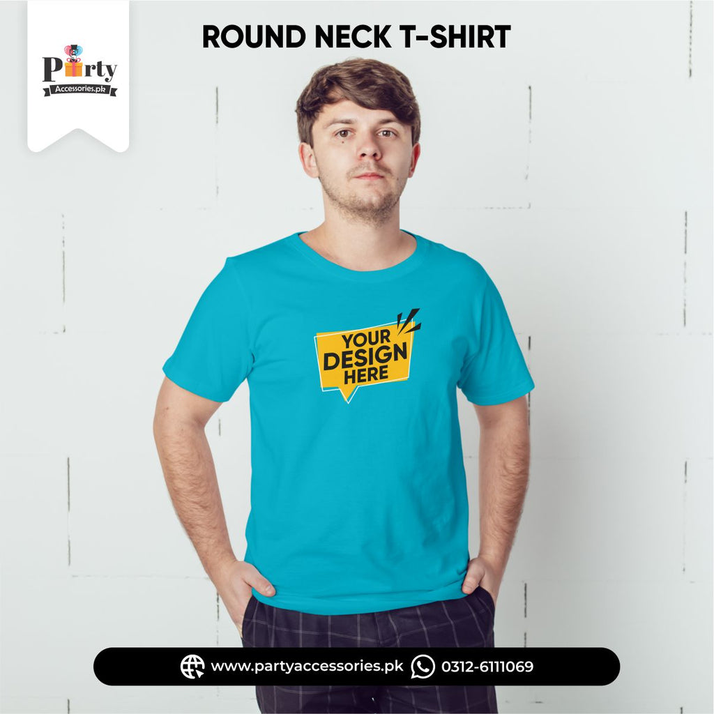 Personalized Round Neck T-Shirts: Customized Printed T-Shirts