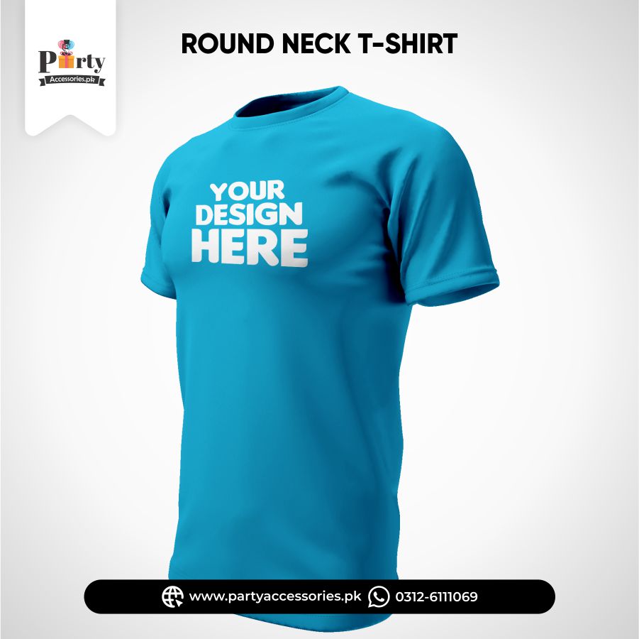 Personalized Round Neck T-Shirts: Customized Printed T-Shirts