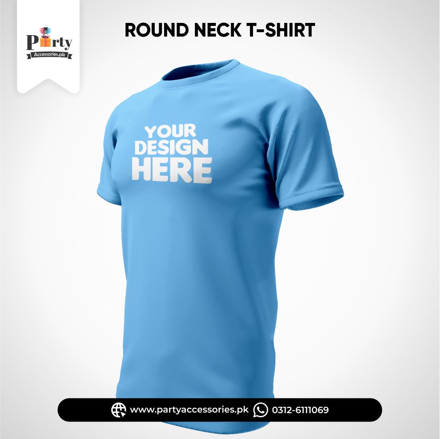 Personalized Round Neck T-Shirts: Customized Printed T-Shirts