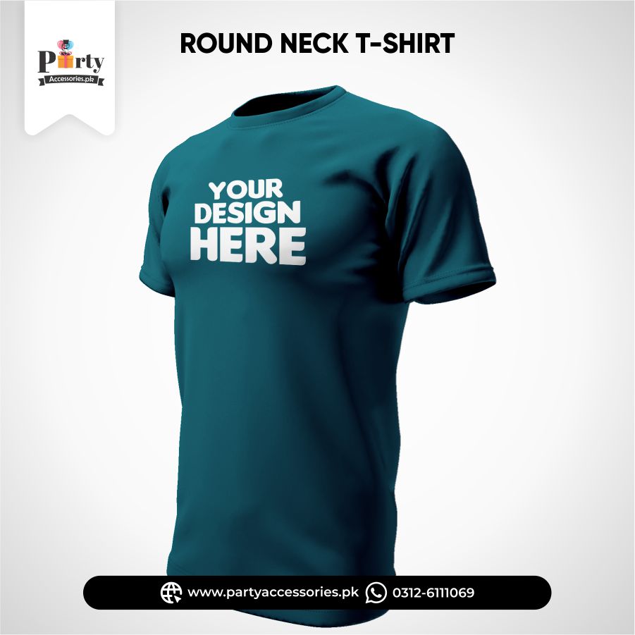 Personalized Round Neck T-Shirts: Customized Printed T-Shirts