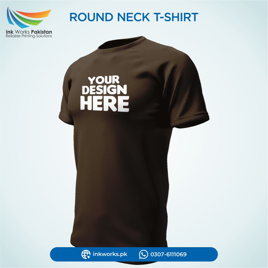 Customized Printed Half Sleeves T-Shirt