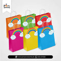 Rainbow Theme Birthday Cutout Goody Bags | Premium Party Favors
