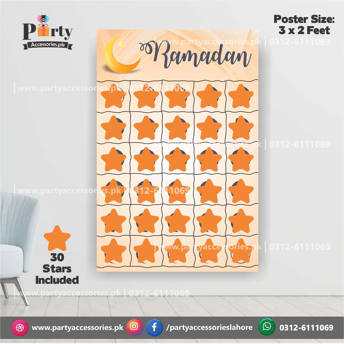 Ramadan Wall poster on Panaflex