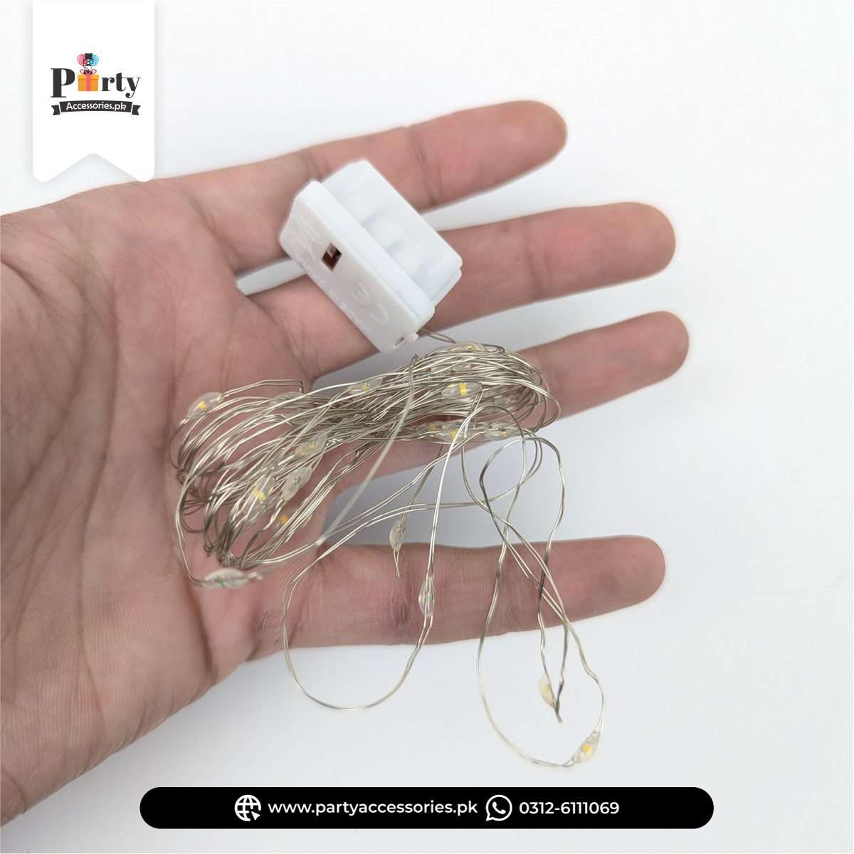 Copper Wire Battery Operated Fairy Lights