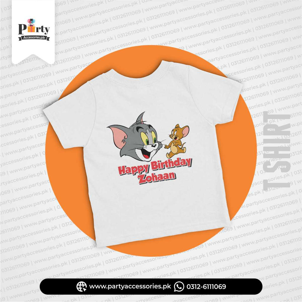 TOM AND JERRY THEME CUSTOMIZED T SHIRT 
