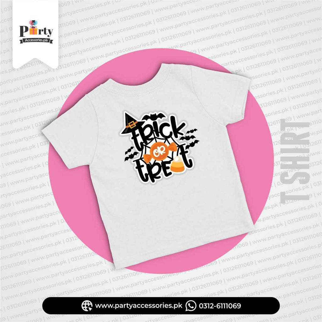 Halloween Theme party Custom Kids T-Shirt | Personalized Party Apparel