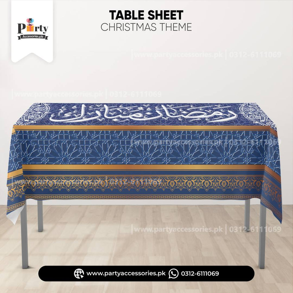 Ramadan Mubarak Table Sheet for Table Decoration